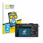 2x BROTECT Anti-Reflets Protection Ecran pour Sony Alpha 7CR Film Protecteur Mat