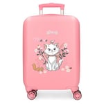 Disney Valise Rigide pour Enfant avec Fermeture à Combinaison latérale 4 Roues Bagage à Main fabriquée en ABS, Un matériau Rigide et léger., Aristocats Marie, Valise Cabine