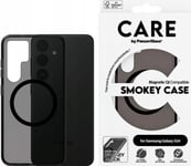 Panzerglass Care By ® Flagship Case Urban Combat Smokey M. Sort Qi-Kompatibel Samsung Galaxy S24, Deksel, Samsung, Samsung - Galaxy S24, Gjennomsiktig