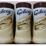 4 x Jars Galaxy White Hot Chocolate Instant Choc Drink Just Add Water