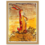 Painting Book Cover Williams Velveteen Rabbit Nicholson Artwork Framed Wall Art Print A4