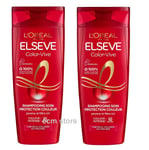 ELSEVE Lot 2 Shampoing Soin Protection Couleur Cheveux Colorés Color-Vive /LOT2