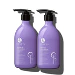 LUSETA Biotin & Collagen Shampoo & Conditioner Duo 2x 500ml 16.9oz Thin Dry Hair
