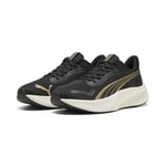 PUMA Mixte Pounce Lite Chaussure de Course sur Route, Gold Black, 38 EU