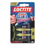 3 Mini tube de Super GLUE 3 Power Flex - 3x1g