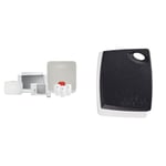 Pack Alarme connectée Compatible Animaux DIAG13BSF & Badge RFID Fusain pour Clavier