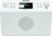 Digitradio 21 Ir-Radio De Cuisine Encastrable Dab+/Fm/Internet(Bluetooth,Haut-Parleur Mono 2W,Ecran Couleur 2,8"",Horloge Avec Reveil) Blanc