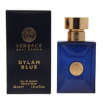 Versace Pour Homme Dylan Blue Eau de Toilette 30ml Spray Men's - NEW EDT For Him