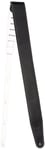 D'Addario Reversible Leather Guitar Strap - Guitar Accessories - Electric Guitar Strap, Acoustic Guitar Strap, Acoustic Electric Guitar Strap & Bass Guitar Strap - Black/White