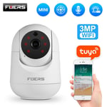 1080P camera European regulations Fuers-Caméra IP de surveillance intérieure sans fil, suivi automatique, moniteur de sécurité pour bébé, caméra audio CCTV, WiFi, 3MP, Tuya Smart Home ""Nipseyteko