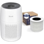 LEVOIT Air Purifier for Bedroom Home, Ultra Quiet HEPA Filter Cleaner with Fragrance Sponge & 3 Speed for Better Sleep, Allergies, Dust, Pet Dander, Odour, Smoke, Office, Desktop, Core Mini