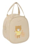 Safta PREESCOLAAR - Trousse isotherme préscolaire, adaptable au chariot, idéale pour les enfants de 5 à 14 ans, confortable et polyvalente, qualité et résistance, 19 x 14 x 22 cm, couleur beige,