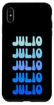 Coque pour iPhone XS Max Julio Personal Name Custom Customized Personalized