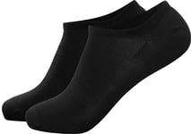 Tufte Low Socks Unisex 36 - 40 3-pack ankelstrumpor, Black