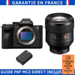 Sony A7R V + FE 85mm f/1.4 GM + 1 Sony NP-FZ100 + Guide PDF MCZ DIRECT '20 TECHNIQUES POUR RÉUSSIR VOS PHOTOS