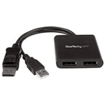 StarTech.com 2-Port Multi Monitor Adapter, DisplayPort 1.2 MST