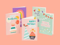 Födelsedagskort Happy Birthday To You - 10-pack