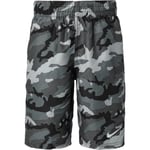 Nike 8" Volley Camo Badeshorts Barn - Grå - str. 158 - 170