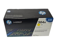 HP CE252A (504A) genuine Yellow toner CP3525 CM3530 7000 pages