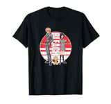 Bleach Ichigo Rukia and Kon Round Logo T-Shirt