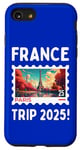 Coque pour iPhone SE (2020) / 7 / 8 Tour Eiffel 2025 assortie en France