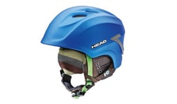 HEAD Unisex Echo Snowsports Helmet - Blue, XS-S (52.0-55.0) cm