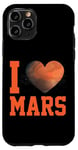 iPhone 11 Pro Planet Martian I Love Mars Heart Case