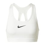 Nike Dri-FIT Swoosh Sport-BH för Hög Support - Vit - Handla nu på Loparshop.se!