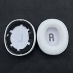 Earpads Coussinets de Rechange Coussinets d'oreille Oreillette de Remplacement Coussins en Mousse pour Casque JBL Tune T700BT T710BT T750BTNC T760NC Tete Casque Blanc