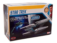 Polar Lights POL957 Star Trek 1:1000 U.S.S Grissom NCC-638 and Klingon Bird of Prey Twin Pack, Multi