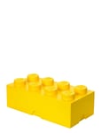 LEGO STORAGE Lego Storage Brick 8 - Yellow Gul