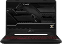 ASUS TUF505DT HN459T - AMD Ryzen 5 - 3550H / 2.1 GHz - Windows 10 Home - GF GTX 1650  - 8 Go RAM - 512 Go SSD NVMe - 15.6" 1920 x 1080 (Full HD) @ 144 Hz - Wi-Fi 5 - noir (contour du clavier), couverture noire