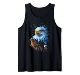 Eagle Hand painted eagle - Bald Eagle Soars Tank Top