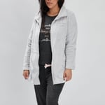 MODAVISTA - veste de pyjama plaid zippée femme grande taille gris