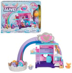 HATCHIMALS ALIVE - Playset Hatchi-Nurserie - Univers De Jeu Pour Figurines - 4 Oeufs 4 Figurines À Collectionner & 13 Accessoires - A Faire Eclore Avec De L'Eau - Thème Bébé - Jouet Enfant 3 Ans et +