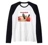 Dodgeball A True Underdog Story Official 2004 Movie Poster Raglan Baseball Tee