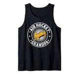 Mens Air Hockey Player Grandpa Air Hockey Grandpa Tank Top