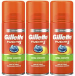 3 x Gillette Fusion5™ Ultra Sensitive Shave Gel 75ml