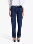 7 For All Mankind Malia Mom Jeans, Dark Blue