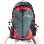 Ultimate Performance Peak II Day Pack Backpack Trekking Outdoor Black/Red