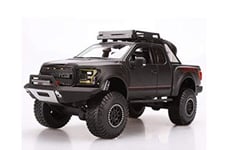 Ford F150 Raptor Black 2017 Monster Truck 4x4 1:24 Pickup Diecast Model 32521