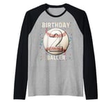 It's My 2nd Birthday Baseball 2 Year Old Boy Girl Raglan Baseball Tee