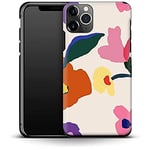 caseable Apple iPhone 11 Pro Mobile Phone Case - Premium Protective Case with Shock-Absorbing Inner Layer & Scratch-Resistant Surface - Colourful Design & All-Round Print - Handpainted Blooms - Floral