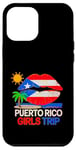 Coque pour iPhone 12 Pro Max Porto Rico Girls Trip Tropical Vacation Vibes