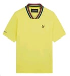 Lyle And Scott Sweden Football Polo Shirt SP1697V Yellow Size S Limited Edition