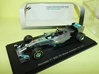 MERCEDES F1 W05 N°6 GP D'AUSTRALIE 2014 N. ROSBERG SPARK S3087 1:43