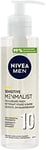 NIVEA MEN MENMALIST Gel nettoyant visage & barbe (1 x 200 ml), Soin nettoyant 2-en-1 à la formule courte et biodégradable, Soin homme convenant à tous les types de peaux