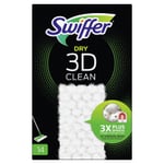 Swiffer Sweeper 3D Clean | Golvservetter refill | 14st