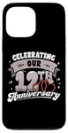 iPhone 13 Pro Max 12th Wedding Anniversary Celebrating 12 Years Matching Gift Case