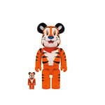 Medicom Toy - Be@rbrick Tony The Tiger Vintage Flocky Ver. 100% & 400% 1 - Prydnadsföremål
